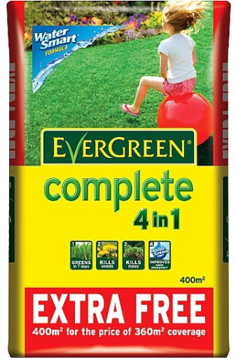 Evergreen® Complete Lawn Feeder and Weed Killer - 400m²