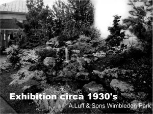 Luff's Wimbledon Exhibit near Exit Chelsea