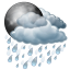 Wednesday: Showers