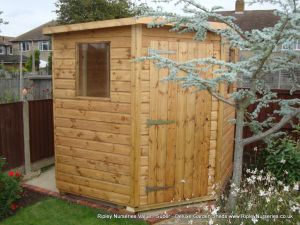 Super Pent 7X7 Corner Shed.