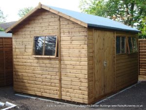 Heavy Duty Workshop 14x10 with Guttering.