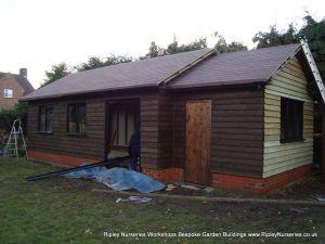 Heavy Duty Workshop Bespoke 26x14 - Almost Finished.