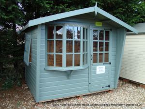 Puttenham Bay Cabin 8x6, Painted Finish.