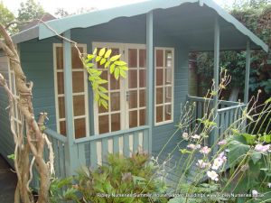 Petersham 12x8, 4' Verandah, Painted Finish.