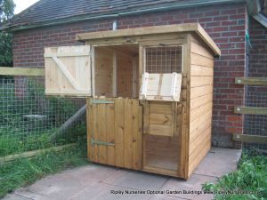 Brook Kennel showing stable door opening