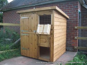 Brook Kennel. access vents & door