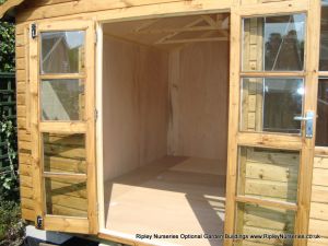 Ply Lining and Insulation summer house with over boarded reinforced floor