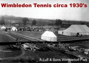 Wimbledon Hard Courts under-construction