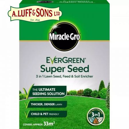 Miracle-Gro® EverGreen® Super Seed Lawn Seed 1Kg 33m