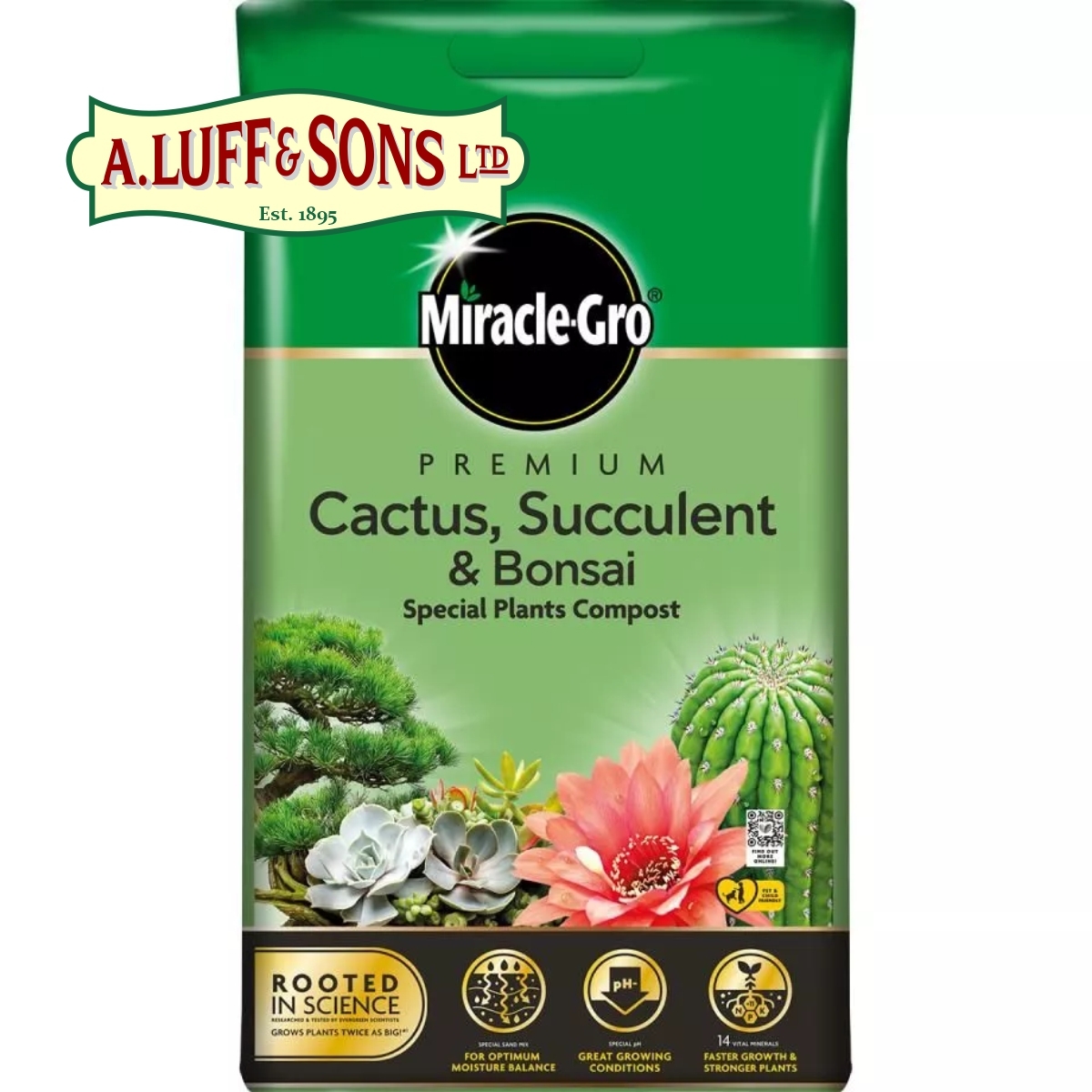 MiracleGro® Premium Cactus, Succulent & Bonsai Compost Ripley