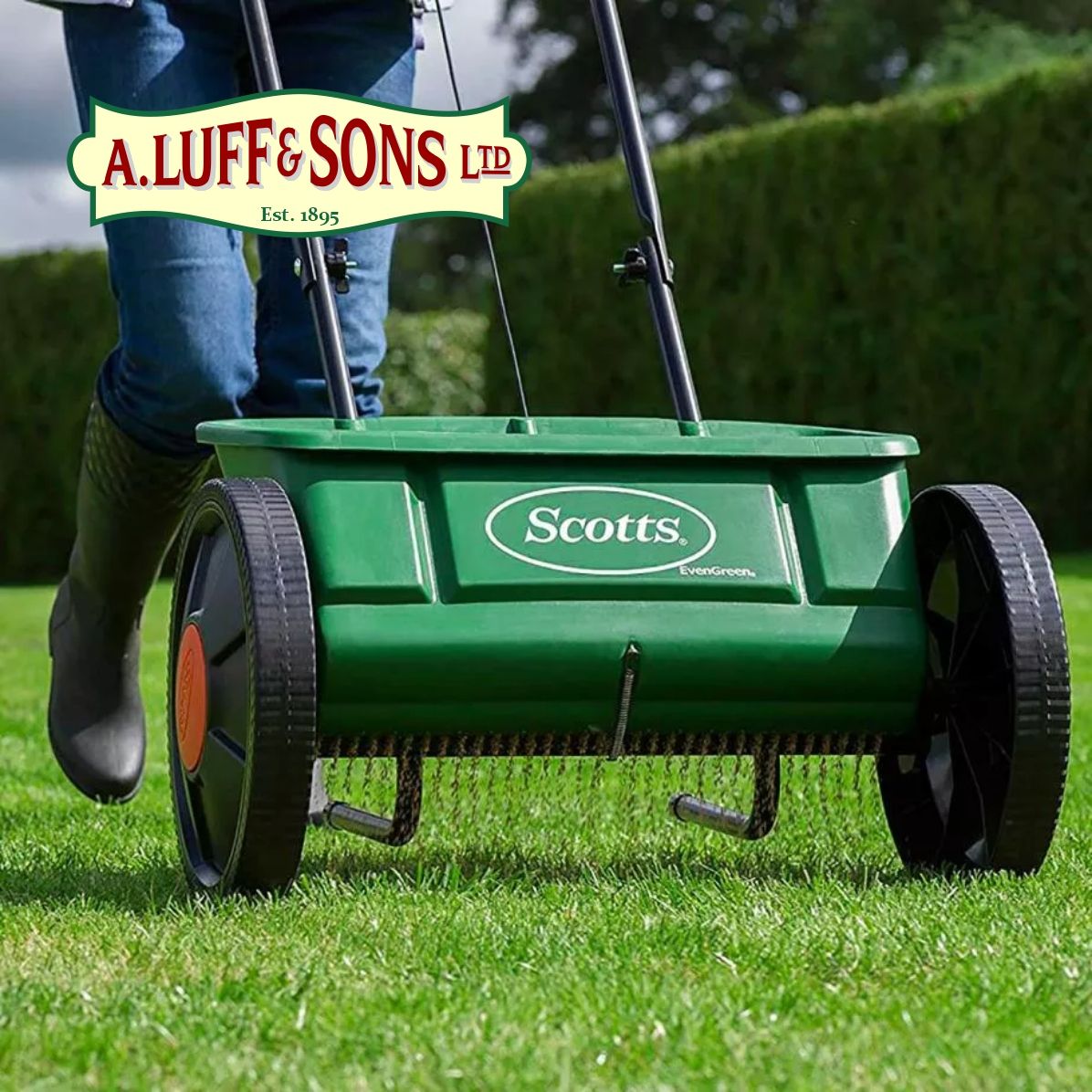 Scotts Evengreen Drop Spreader Ripley Nurseries Garden Centre Farm Shop Guildford Surrey